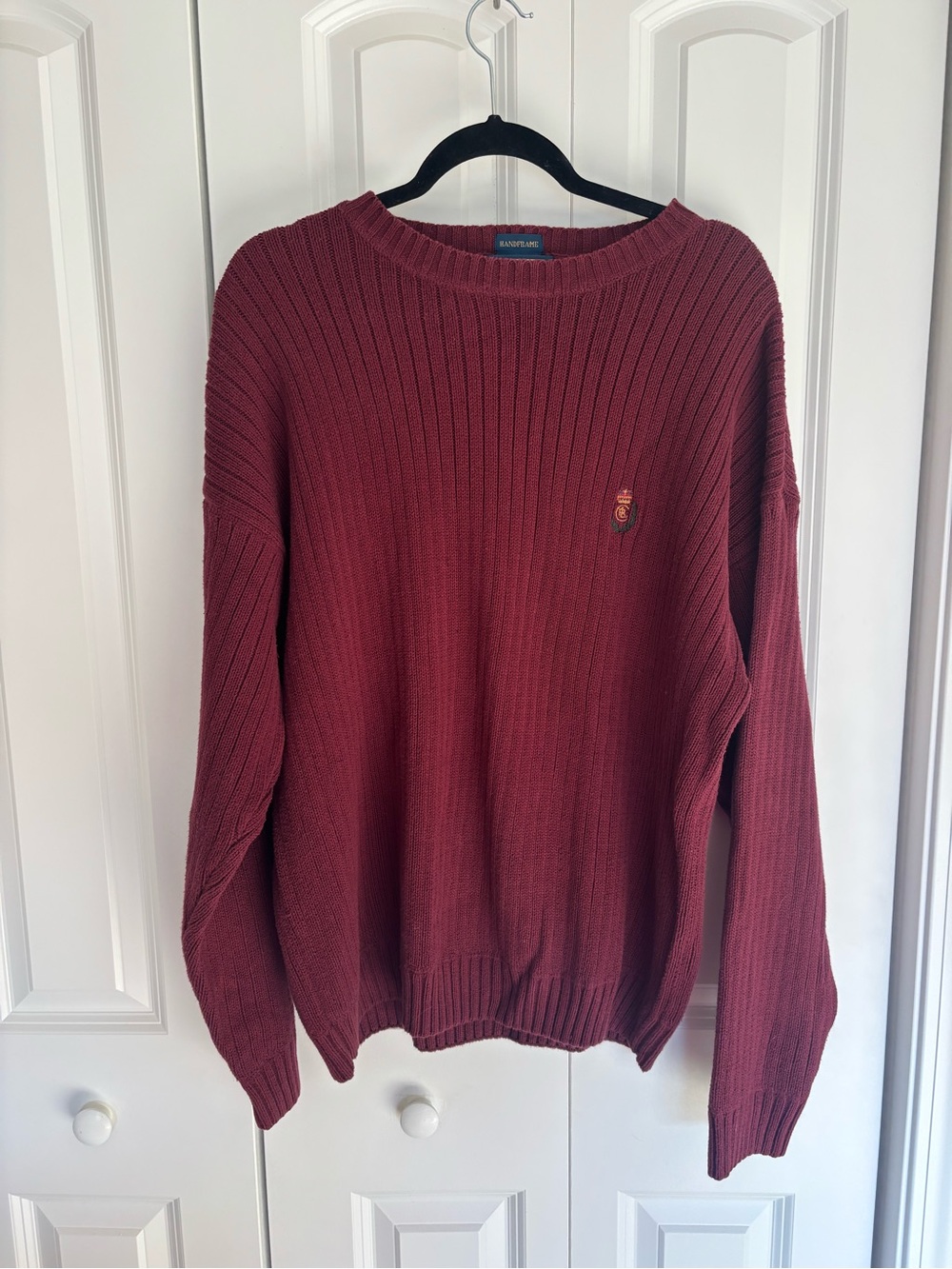 Ralph Lauren Chaps Chunky Oversized Crewneck Sweater